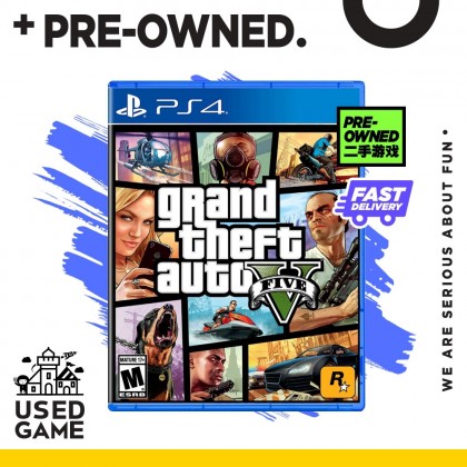 [USED] Ps4 GTA V [R3/Eng/Chi]