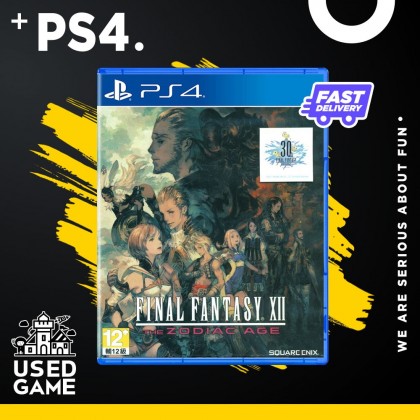 Ps4 Final Fantasy XII The Zodiac Age [R3/中文版]