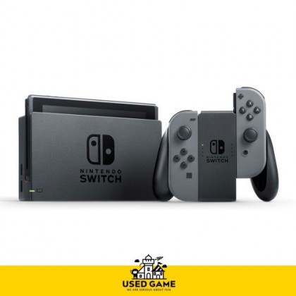 Nintendo Switch with Grey Joy-Con Bundle [Maxsoft Set]
