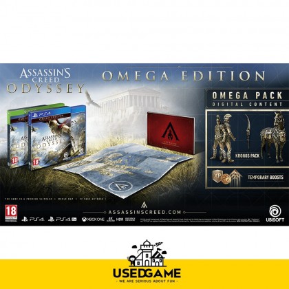 [USED] Ps4 Assassin's Creed Odyssey Omega Edition [R3/Chi/Eng]