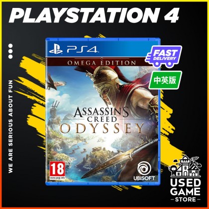 [USED] Ps4 Assassin's Creed Odyssey Omega Edition [R3/Chi/Eng]