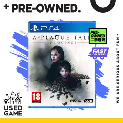Ps4 A Plague Tale [R2/Eng/Chi] - [Pre-owned]