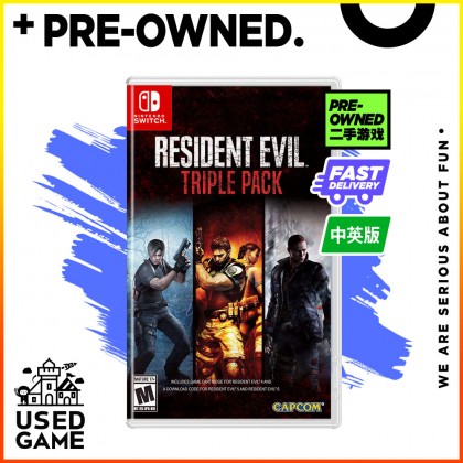 Nintendo Switch Resident Evil Triple Pack [Us/Chi/Eng]