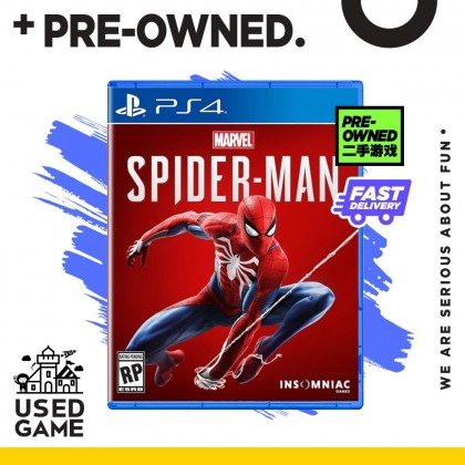 [USED] Ps4 Spider Man [R3/Eng/Chi]