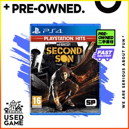 [USED] Ps4 Infamous: Second Son [Eng/Chi]