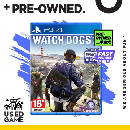 [USED] Ps4 Watch Dogs 2 [Eng/Chi]