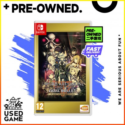 Nintendo Switch Sword Art Online Fatal Bullet [Chi/Eng]