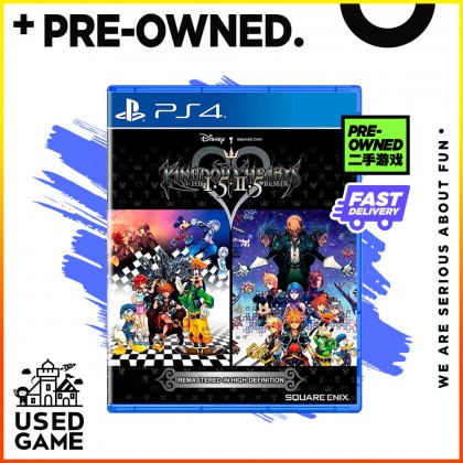 [USED] PS4 Kingdom Hearts HD 1.5+2.5 Remix [R3/English]