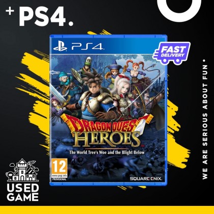 PS4 Dragon Quest Heroes: The World Tree's Woe and the Blight Below [R3/Chinese]