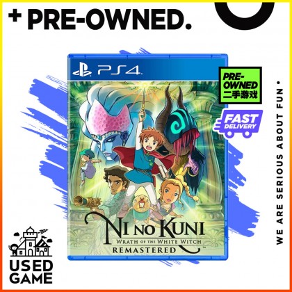 Ps4 Ni no Kuni: Wrath of the White Witch Remastered [R3/Eng]