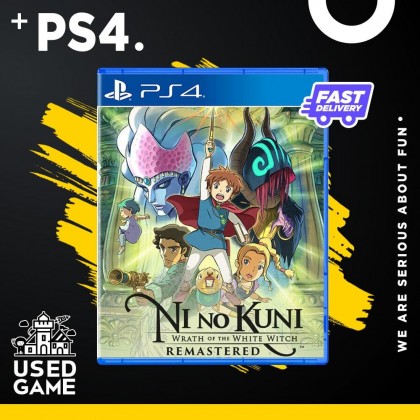 Ps4 Ni no Kuni: Wrath of the White Witch Remastered [R3/Eng]