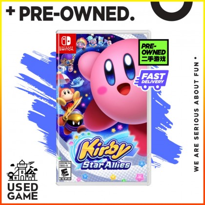 [USED] Nintendo Switch Kirby Star Allies [US/中文/Eng]