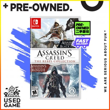 [USED] Nintendo Switch Assassin's Creed The Rebel Collection [Chi/Eng]