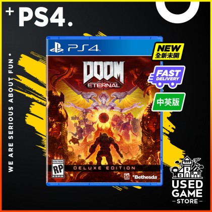 Ps4 Doom Eternal Deluxe Edition [R3/Chi/Eng]