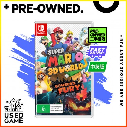 Nintendo Switch NS Super Mario 3D World + Bowser's Fury [Chi/Eng]