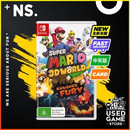 Nintendo Switch NS Super Mario 3D World + Bowser's Fury [Chi/Eng]
