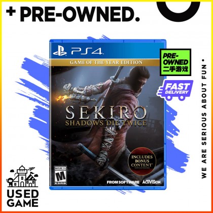 Ps4 Sekiro Shadows Die Twice Game of the Year Edition [English]