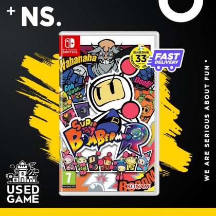 Nintendo Switch Super Bomberman R [中文/Eng]