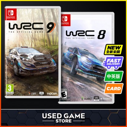 Nintendo Switch NS WRC 8 WRC 9 FIA World Rally Champion [Eng/Chi]