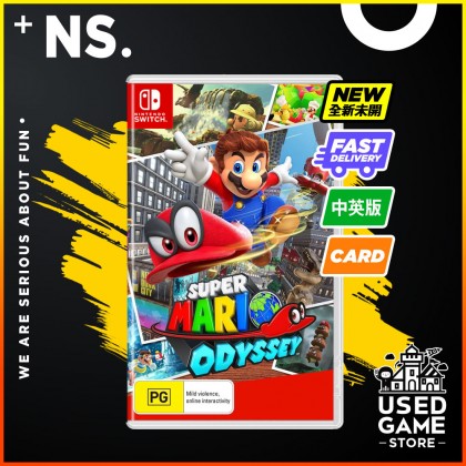 Nintendo Switch Super Mario Odyssey [AU/Chi/Eng]