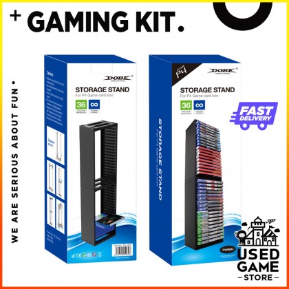 Dobe CD Disc Storage Tower Stand for PS4 PS5 Switch XboxOne Dobe CD Disc Storage Tower Stand for PS4 PS5 Switch XboxOne