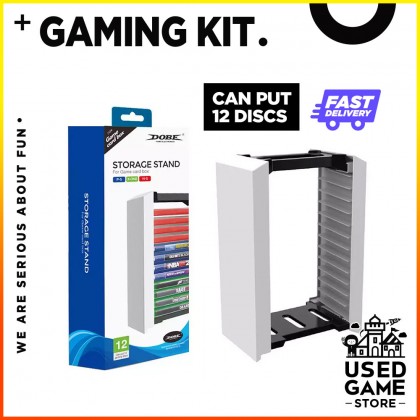 Dobe CD Disc Storage Tower Stand for PS4 PS5 Switch XboxOne Dobe CD Disc Storage Tower Stand for PS4 PS5 Switch XboxOne