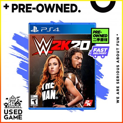 Ps4 WWE 2K20 [R3/Eng] - [Pre-Owned] 