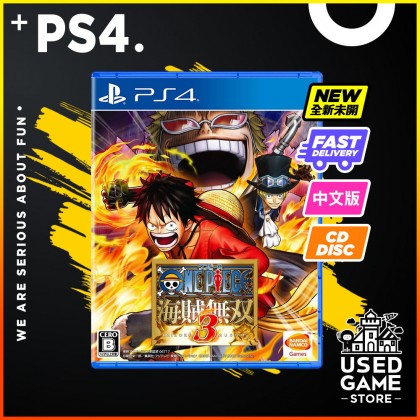 [USED] Ps4 One Piece Kaizoku Musou 3 海贼无双 3 [中文/Eng]
