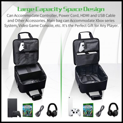 Storage Travel Bag for Xbox Series X S Storage Travel Bag for Xbox Series X S