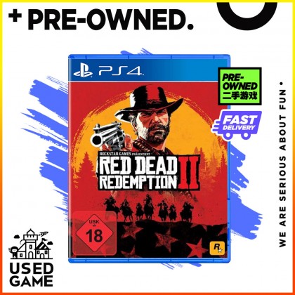 Ps4 Red Dead Redemption 2 [R2/Eng] - [Pre-owned]