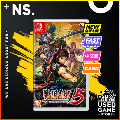 Nintendo Switch Samurai Warriors 5 战国无双 5 [AS/Chi]