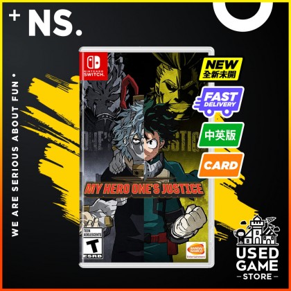 Nintendo Switch My Hero One's Justice Academia [US/Chi/Eng]