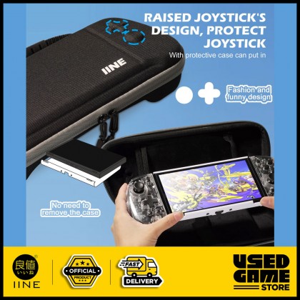 IINE Nintendo Switch Wake up Controller Elite Plus Joypad Split Pad Protective Bag for Nintendo Switch / OLED IINE Nintendo Switch Wake up Controller Elite Plus Joypad Split Pad Protective Bag for Nintendo Switch / OLED
