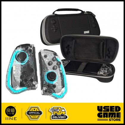 IINE Nintendo Switch Wake up Controller Elite Plus Joypad Split Pad Protective Bag for Nintendo Switch / OLED IINE Nintendo Switch Wake up Controller Elite Plus Joypad Split Pad Protective Bag for Nintendo Switch / OLED