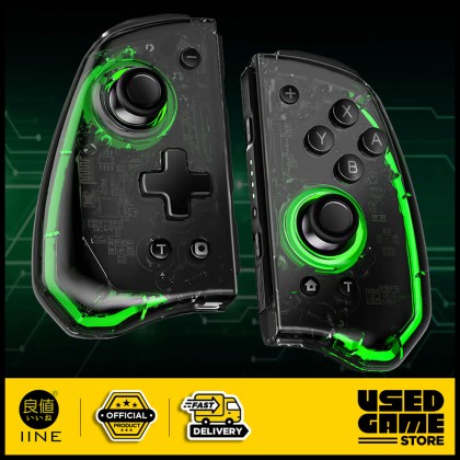 IINE Nintendo Switch Wake up Controller Elite Plus Joypad Split Pad Protective Bag for Nintendo Switch / OLED IINE Nintendo Switch Wake up Controller Elite Plus Joypad Split Pad Protective Bag for Nintendo Switch / OLED