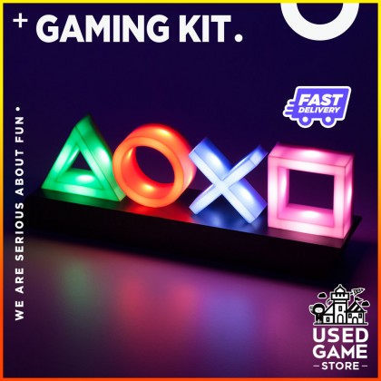 [READY STOCK] PS4 Icons Light 3 Phase Color Breathing Pulsing Playstation Icon Light