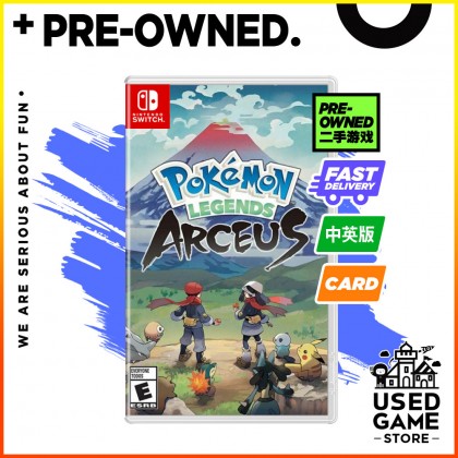 Nintendo Switch Pokemon Legend Arceus 宝可梦传说 阿尔迪斯 [Chi/Eng]