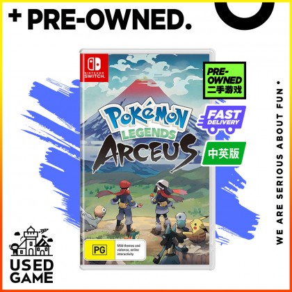 Nintendo Switch Pokemon Legend Arceus 宝可梦传说 阿尔迪斯 [Chi/Eng]