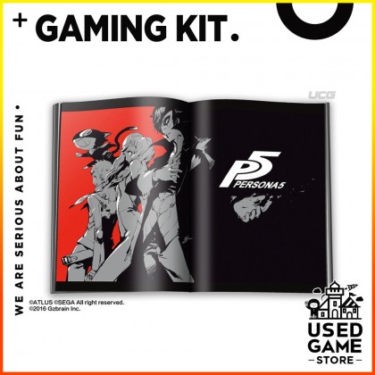 Persona 5 Official Design Works 女神异闻录5 官方艺术设定集超过500页 Persona 5 Official Design Works 女神异闻录5 官方艺术设定集超过500页