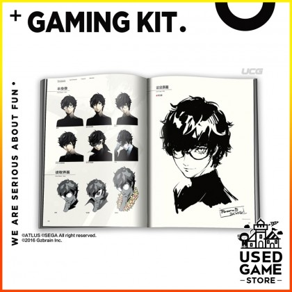 Persona 5 Official Design Works 女神异闻录5 官方艺术设定集超过500页 Persona 5 Official Design Works 女神异闻录5 官方艺术设定集超过500页
