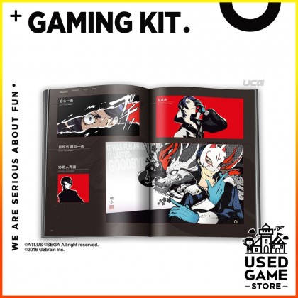 Persona 5 Official Design Works 女神异闻录5 官方艺术设定集超过500页 Persona 5 Official Design Works 女神异闻录5 官方艺术设定集超过500页