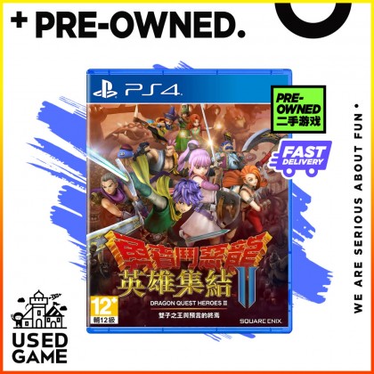 [USED] PS4 Dragon Quest Heroes II 勇者斗恶龙 英雄集结2 双子之王与预言的终焉 [R3/中文]