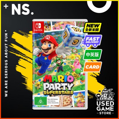 Nintendo Switch Mario Party Superstars [中文/Eng]