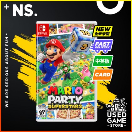 Nintendo Switch Mario Party Superstars [中文/Eng]