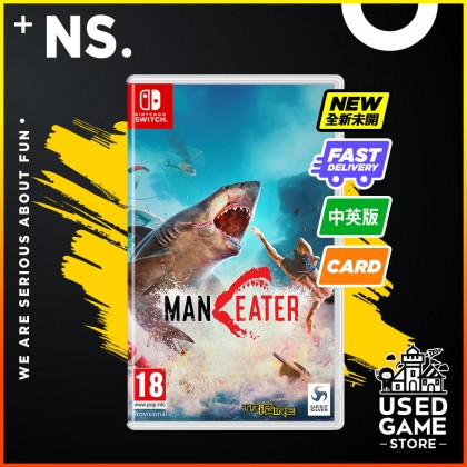 Ps4 / Nintendo Switch NS Man Eater [Chi/Eng]