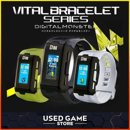 [Ready Stock] BANDAI Digimon Digital Monster Vital Bracelet / Dim Cards English Setting