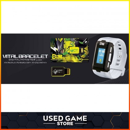 [Ready Stock] BANDAI Digimon Digital Monster Vital Bracelet / Dim Cards English Setting