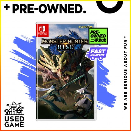 [USED] Nintendo Switch Monster Hunter Rise [中文/Eng]