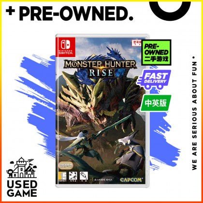 [USED] Nintendo Switch Monster Hunter Rise [中文/Eng]