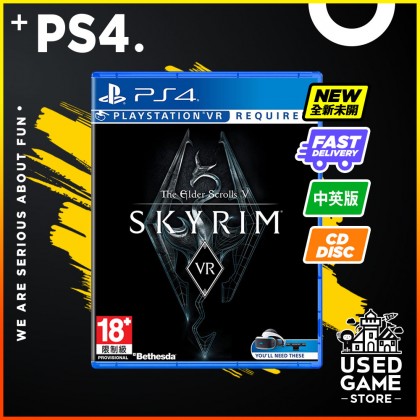 PS4 Elder Scrolls V: Skyrim VR [R3/Eng/Chi]